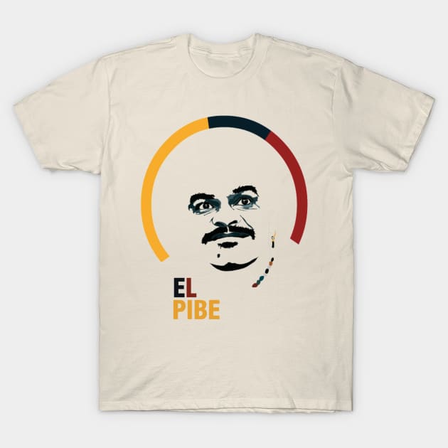 El Pibe Original Aesthetic Tribute 〶 T-Shirt by Terahertz'Cloth
